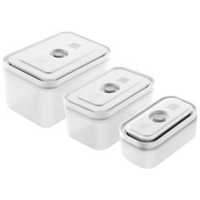 Zwilling 368040030 Vakumlu 3 Parça Dikdörtgen Plastik Saklama Kabı