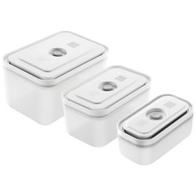Zwilling 368040030 Vakumlu 3 Parça Dikdörtgen Plastik Saklama Kabı