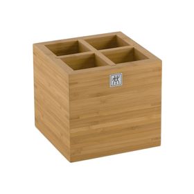 Zwilling 378801010 Renkli Kitchen 4 Bölmeli Bambu Gereç Kutusu