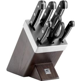 Zwilling 384480070 Pro Kendinden Bilemeli 7 Parça Blok Bıçak Seti