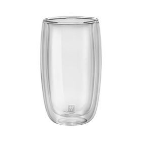 Zwilling 395000780 Renkli Çift Camlı 2'li Latte Macchiato Bardak Seti