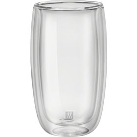 Zwilling 395000780 Renkli Çift Camlı 2'li Latte Macchiato Bardak Seti