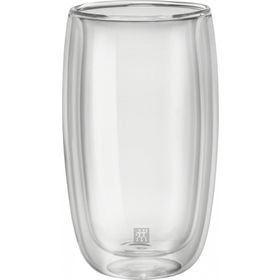Zwilling 395000780 Renkli Çift Camlı 2'li Latte Macchiato Bardak Seti