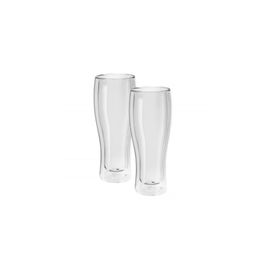 Zwilling 395002140 Renksiz Çift Camlı 2'li Bira Bardağı