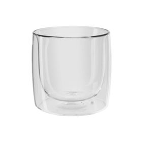 Zwilling 395002150 Renksiz Çift Camlı 2'li Viski Bardağı