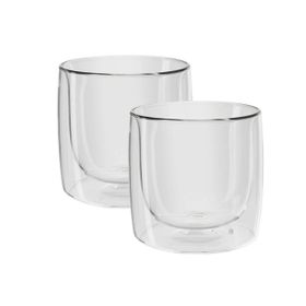 Zwilling 395002150 Renksiz Çift Camlı 2'li Viski Bardağı