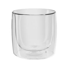 Zwilling 395002150 Renksiz Çift Camlı 2'li Viski Bardağı