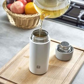 Zwilling 420 ml Beyaz Thermo Süzgeçli Termos
