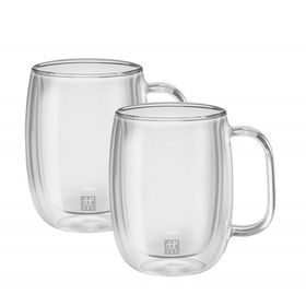 Zwilling Çift Camlı 350 ml 2'li Latte Macchiato Bardak Seti