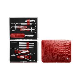 Zwilling Classic Dana Derisi 10 Parça Kırmızı Manikür Seti