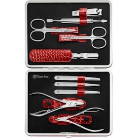 Zwilling Classic Dana Derisi 10 Parça Kırmızı Manikür Seti