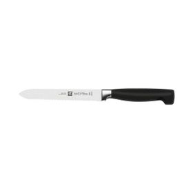 Zwilling Four Star Çok Amaçlı Siyah 13 cm Bıçak