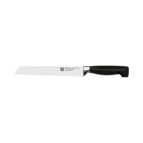 Zwilling Four Star Siyah 20 cm Ekmek Bıçağı