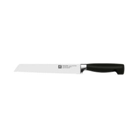 Zwilling Four Star Siyah 20 cm Ekmek Bıçağı