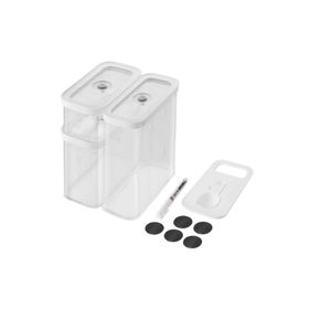 Zwilling Fresh & Cube 5'li Set M Beyaz Saklama Kabı