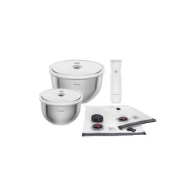 Zwilling Fresh & Save Bowls M/L 9 Parça Cam Vakumlu Başlangıç Seti