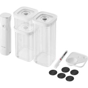 Zwilling Fresh & Save Cube 6 Parça Beyaz Vakum Başlangıç Seti