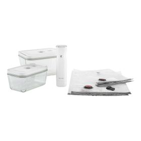 Zwilling Fresh & Save M 7 Parça Gri Vakumlu Cam Başlangıç Seti