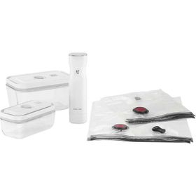 Zwilling Fresh & Save M 7 Parça Gri Vakumlu Cam Başlangıç Seti