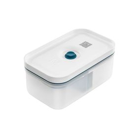 Zwilling Fresh & Save M Plastik Yari Şeffaf Akdeniz Mavisi Vakumlu Saklama Kabı