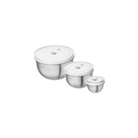 Zwilling Fresh & Save S M L Paslanmaz Çelik Vakumlu Saklama Kase Seti