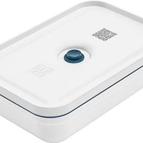 Zwilling Fresh Save Vakumlu L Düz Plastik Beyaz Akdeniz Mavisi Yemek Taşıma Kabı