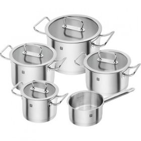 Zwilling Pro 5 Parça 18/10 Tencere Seti