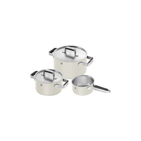 Zwilling Pure 3 Parça Fildişi Tencere Seti