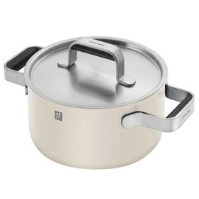 Zwilling Pure 3 Parça Fildişi Tencere ve Tava Seti