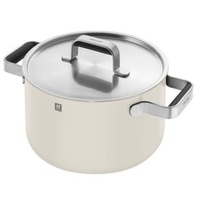Zwilling Pure 3 Parça Fildişi Tencere ve Tava Seti