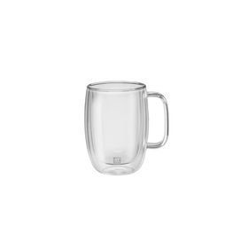 Zwilling Sorrento 2'li 134 ml Espresso Çift Camlı Kulplu Bardak Seti