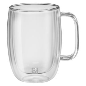 Zwilling Sorrento 2'li 450 ml Latte Macchiato Çift Camlı Kulplu Bardak Seti