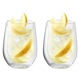 Zwilling Sorrento 355 ml Çift Camlı 2'li Meyve Suyu Bardağı Seti