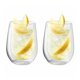 Zwilling Sorrento 355 ml Çift Camlı 2'li Meyve Suyu Bardağı Seti