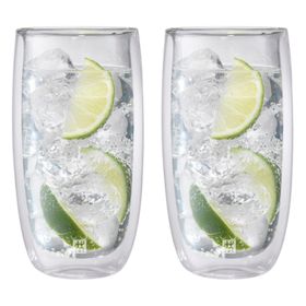 Zwilling Sorrento Çift Camlı 2'li 474 ml Soğuk İçecek Bardağı Seti