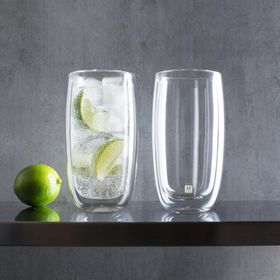 Zwilling Sorrento Çift Camlı 2'li 474 ml Soğuk İçecek Bardağı Seti