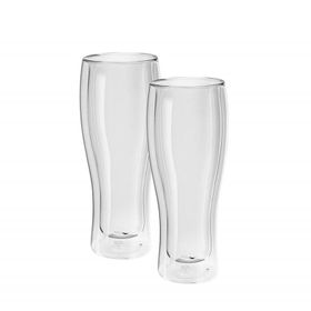 Zwilling Sorrento Çift Cidarlı 2'li 414 ml Bira Bardağı