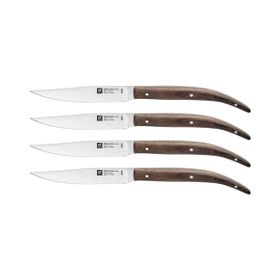 Zwilling Steak Dark Oad Wood 4 Parça Biftek Bıçağı Seti