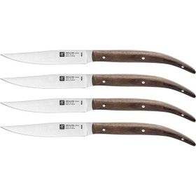 Zwilling Steak Dark Oad Wood 4 Parça Biftek Bıçağı Seti
