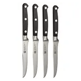 Zwilling Twın Gourmet Siyah Paslanmaz Çelik Biftek Bıçak Seti