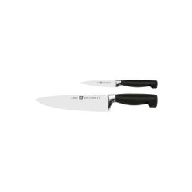 Zwilling Vier Sterne Siyah 2 Parça Bıçak Seti