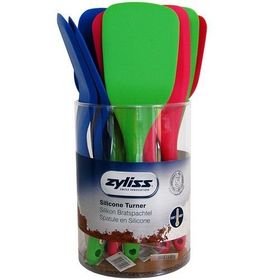 Zyliss E71625 12'li Silikon Kıvrık Spatula