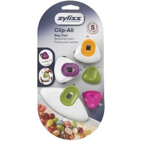 Zyliss E990032 5'li Karışık Poşet Kapatma Klipsi