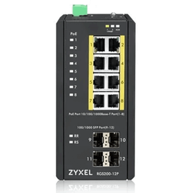 Zyxel RGS200-12P 12 Port Gigabit Yönetilebilir Poe Switch