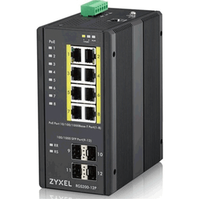 Zyxel RGS200-12P 12 Port Gigabit Yönetilebilir Poe Switch