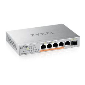 Zyxel XMG-105HP 5 Port 2.5G 1G SFP+ 70W PoE++ MultiGigabit Yönetilemez Desktop Switch