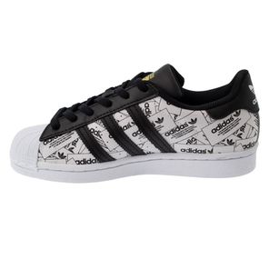 adidas gazelle silver green womens adidas Superstar 82 - Core Black/Cloud White main image 1