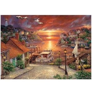Anatolian 1000 Piece Puzzle - Amsterdam City Scene, Premium Quality Jigsaw #1150 - View #7