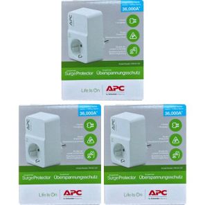 APC PM1WU2-IT Presa Filtrata Con 1 Uscita Schuko E 2 Porte USB – Protezione Da Sovratensioni E Picchi