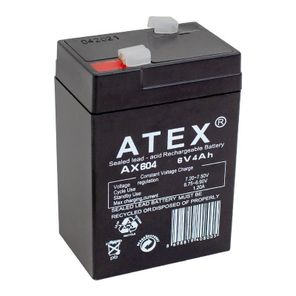 Atex AX6-1.3 6 Volt 1.3 AH Kuru Akü Fiyatları